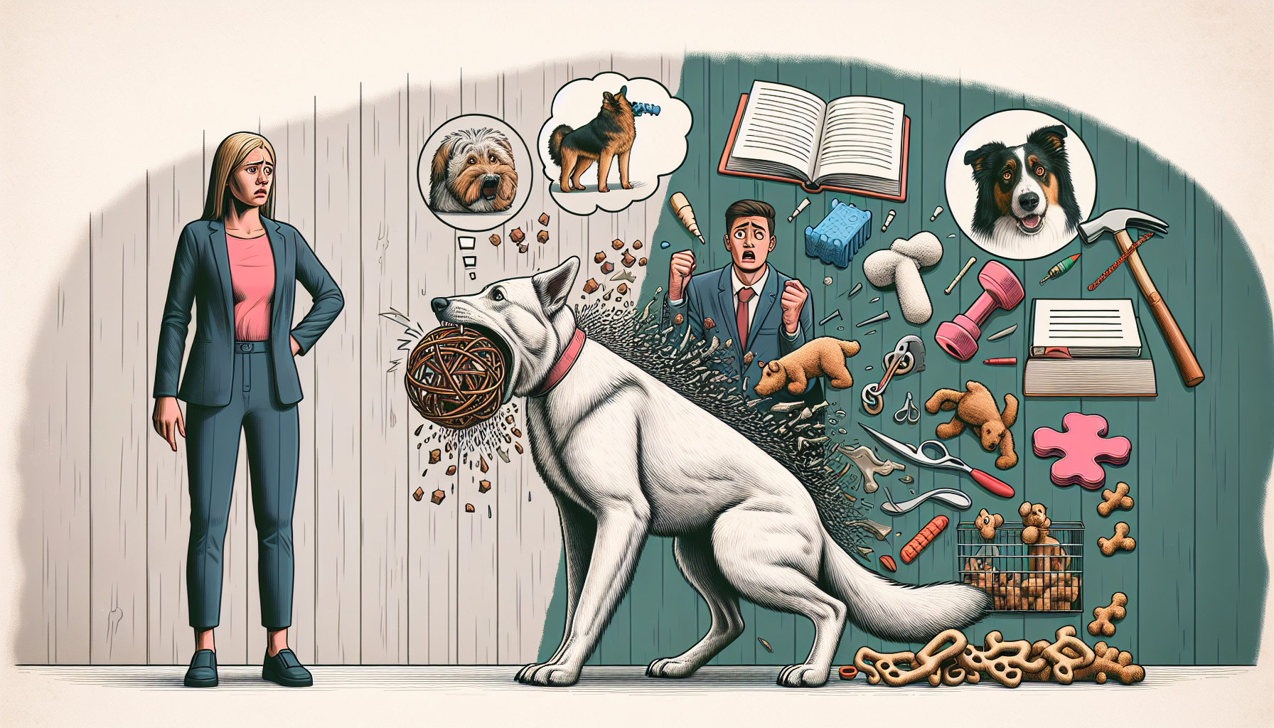 How To Deal With Destructive Chewing In Dogs?