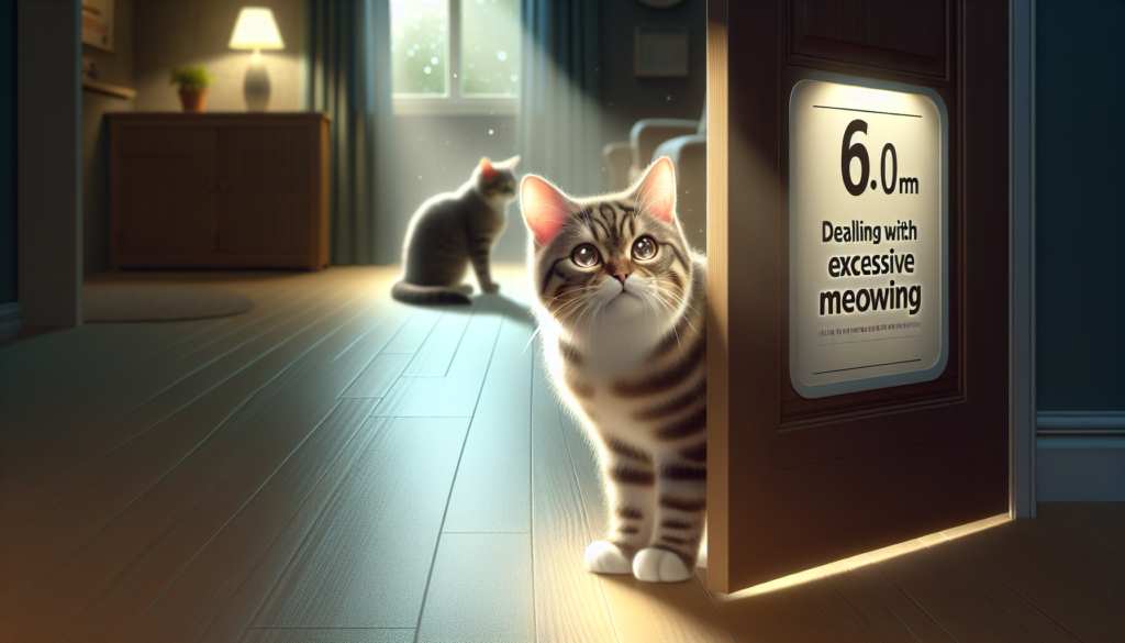 How To Deal With Excessive Meowing In Cats?