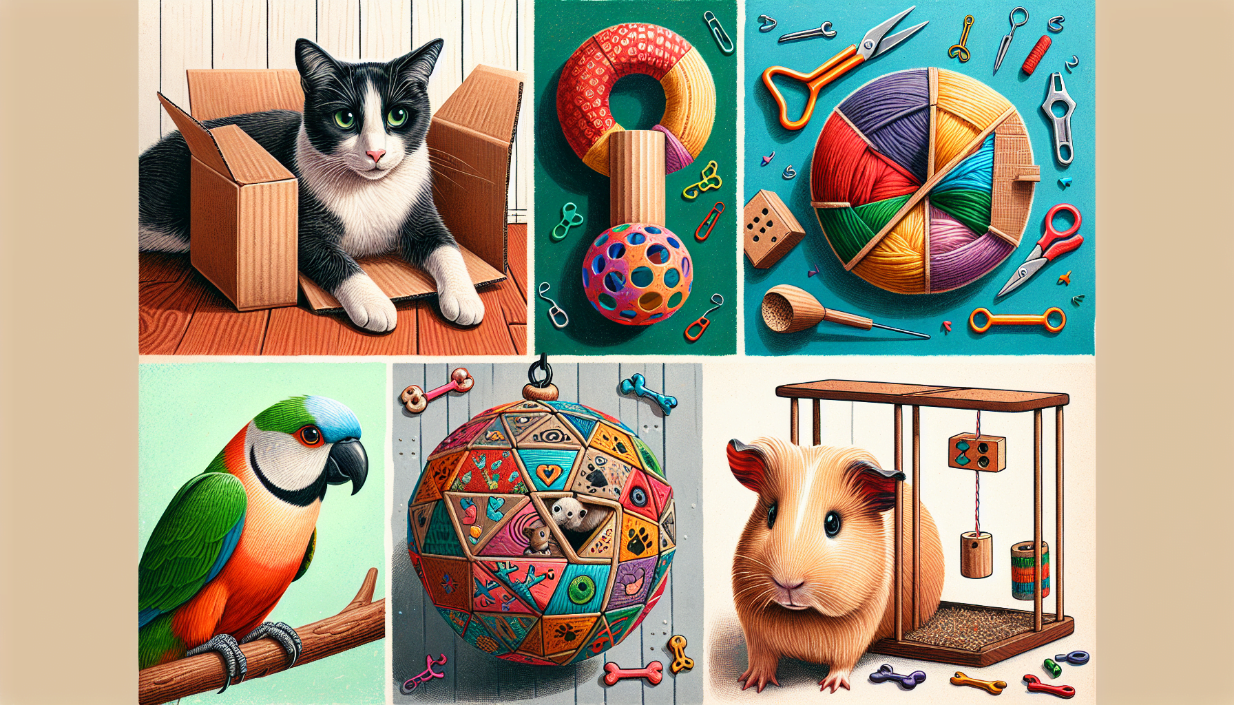 What Are Affordable Alternatives To Expensive Pet Toys?