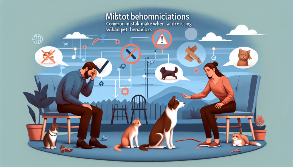 What Are Common Mistakes In Addressing Bad Pet Behaviors?
