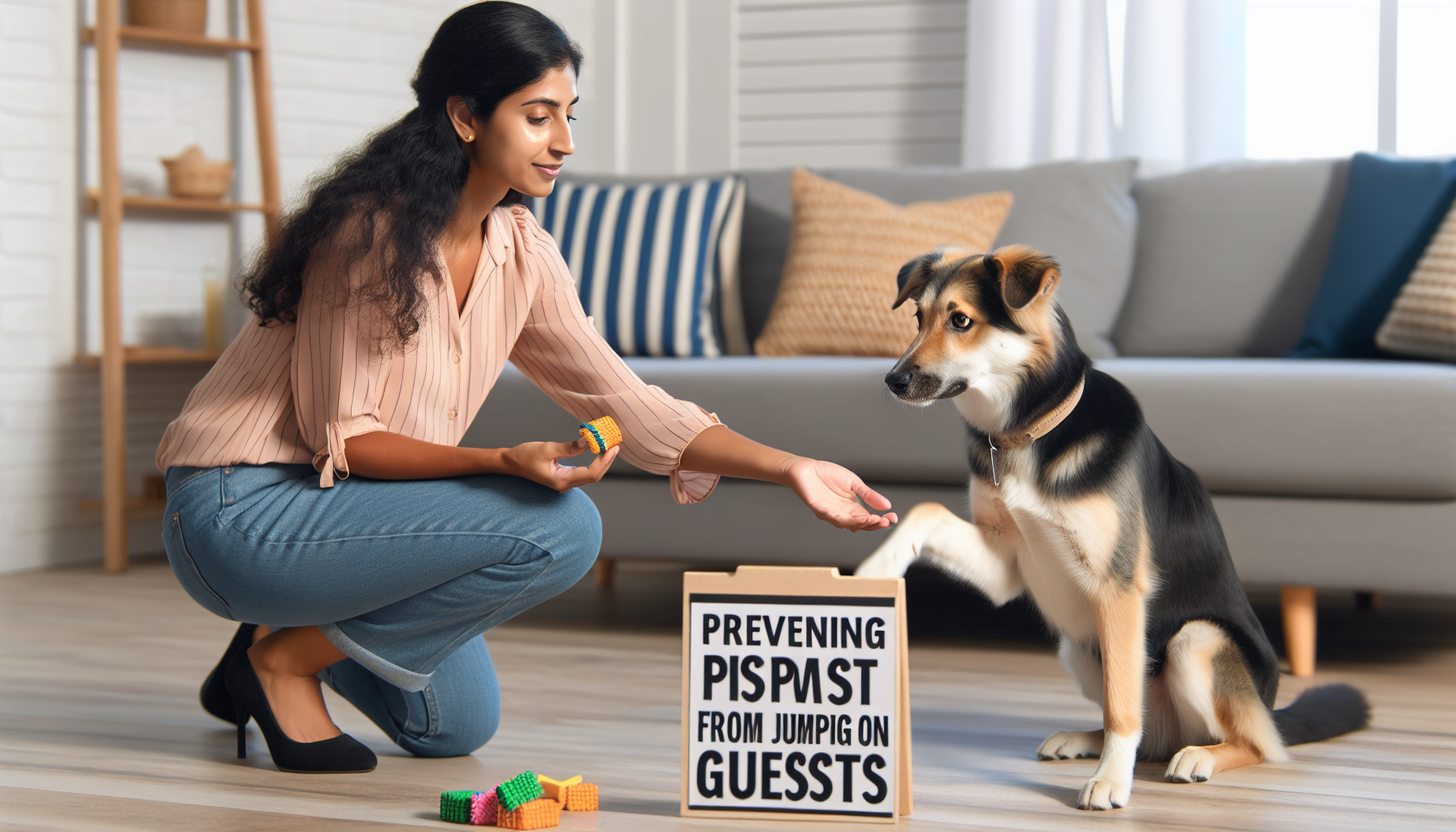 Whats The Best Way To Train A Pet Not To Jump On Guests?