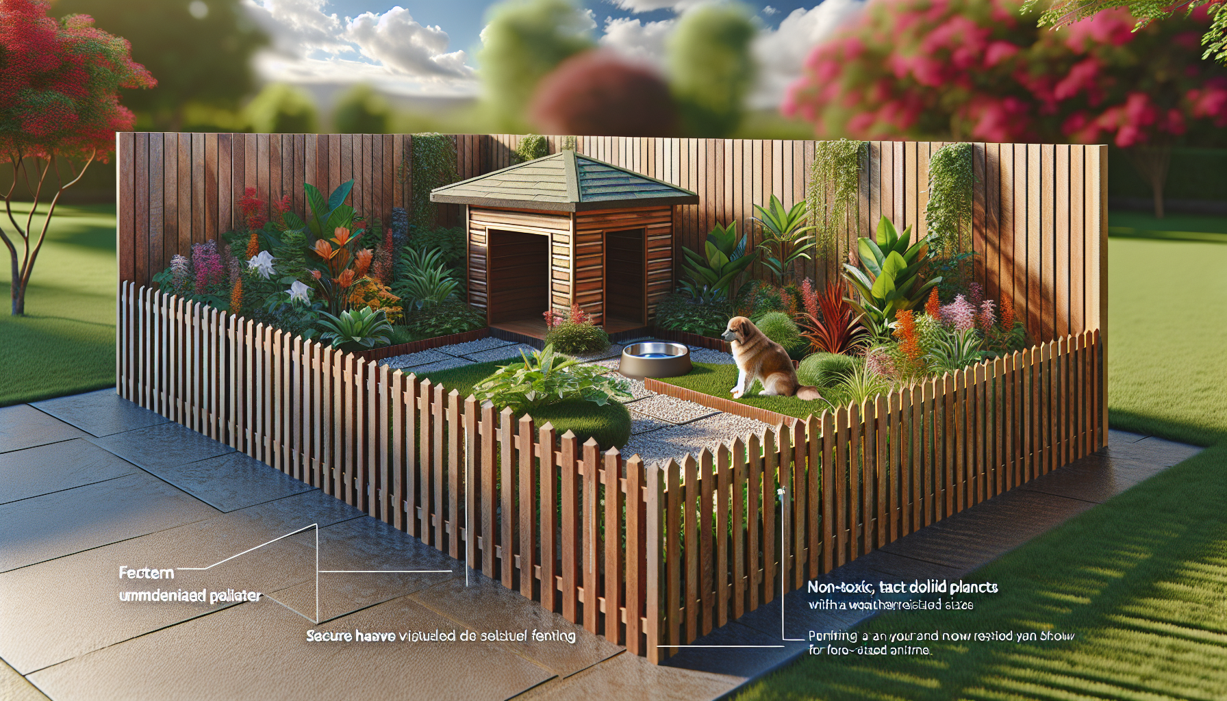 Creating A Safe Outdoor Space For Your Pet