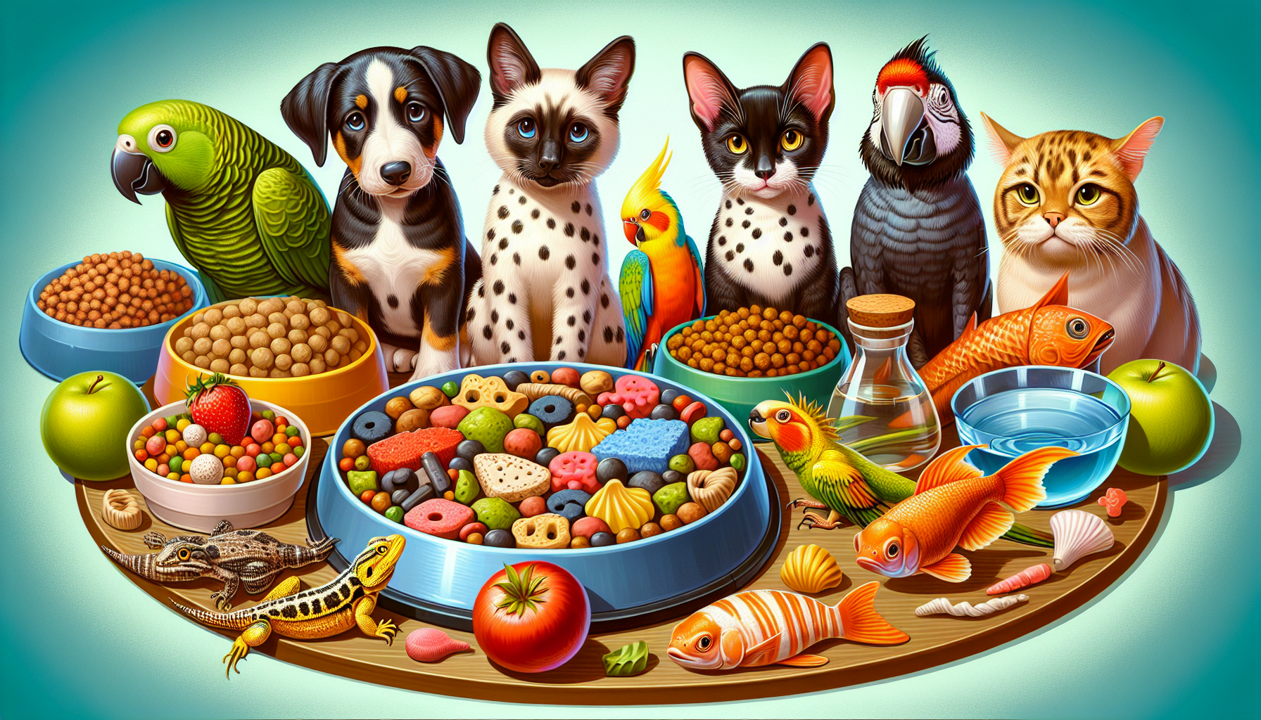 How Often Should Different Pet Species Be Fed?