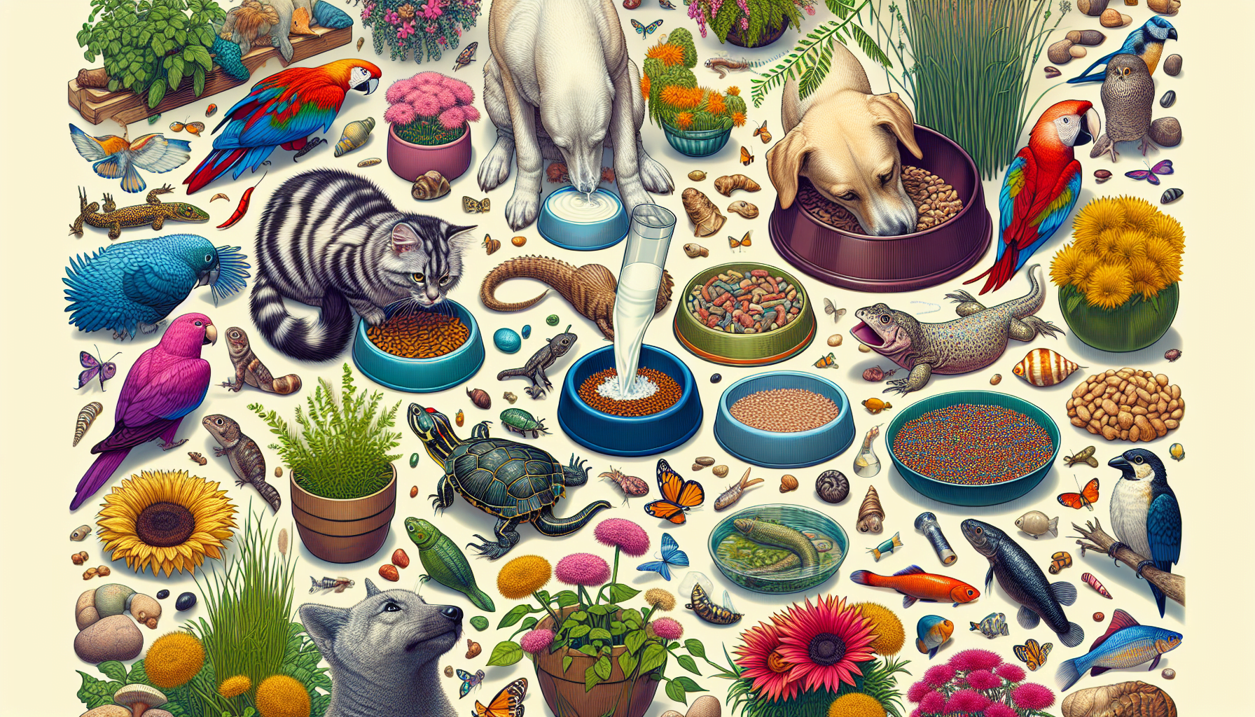 How Often Should Different Pet Species Be Fed?