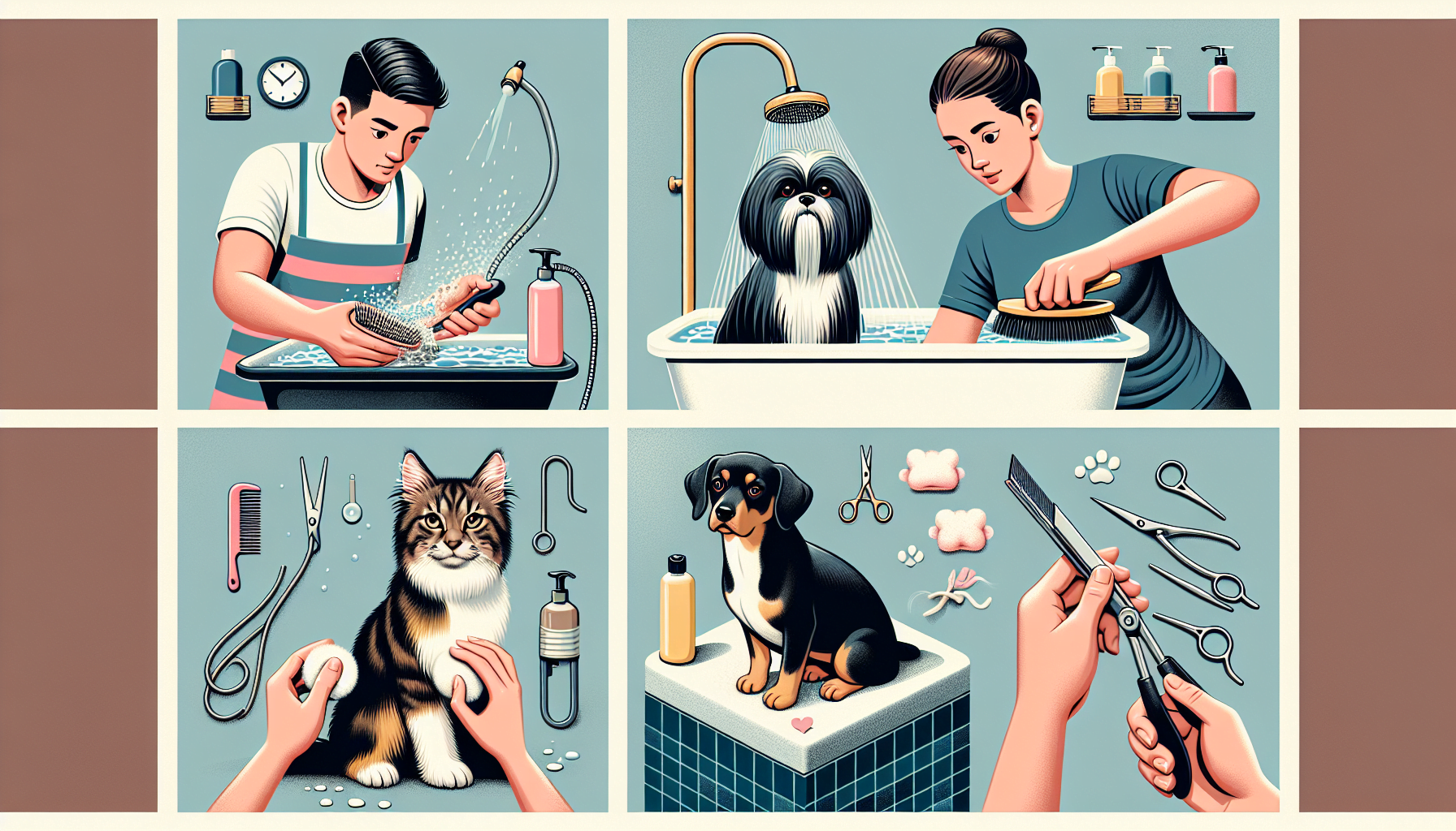 How To Handle Grooming For A New Pet?