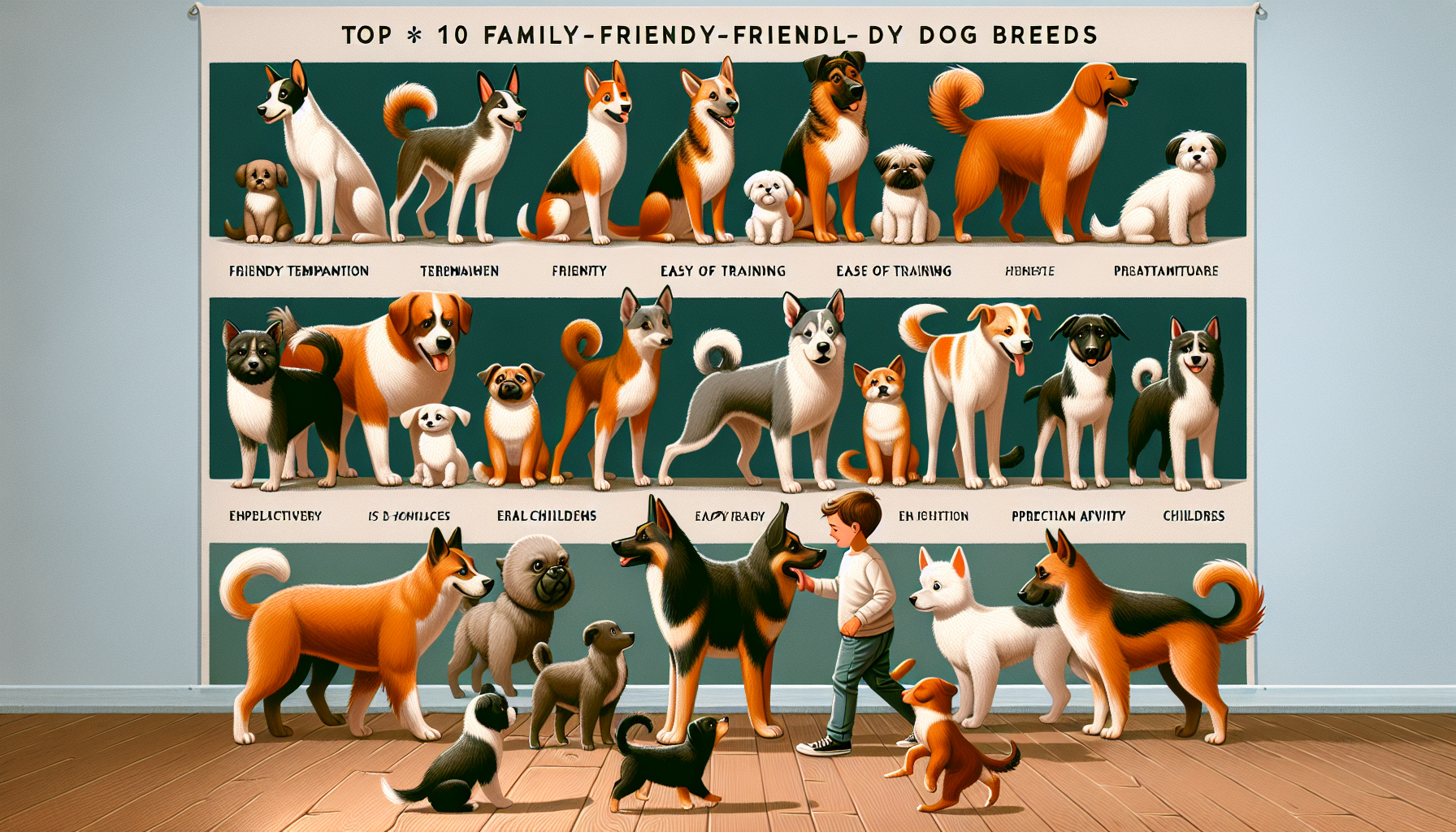 Top 10 Dog Breeds For Families
