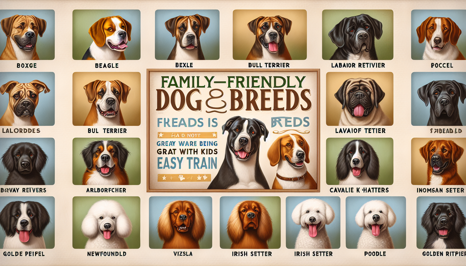 Top 10 Dog Breeds For Families
