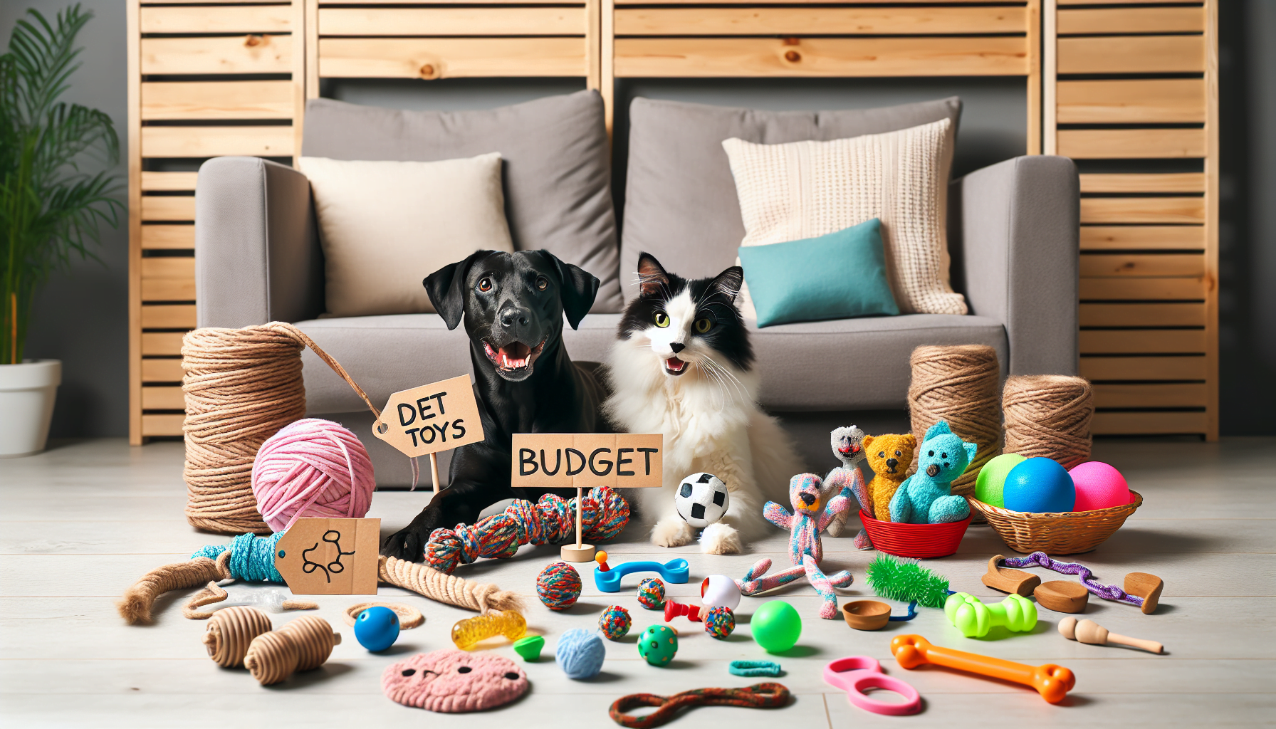 What Are Affordable Alternatives To Expensive Pet Toys?