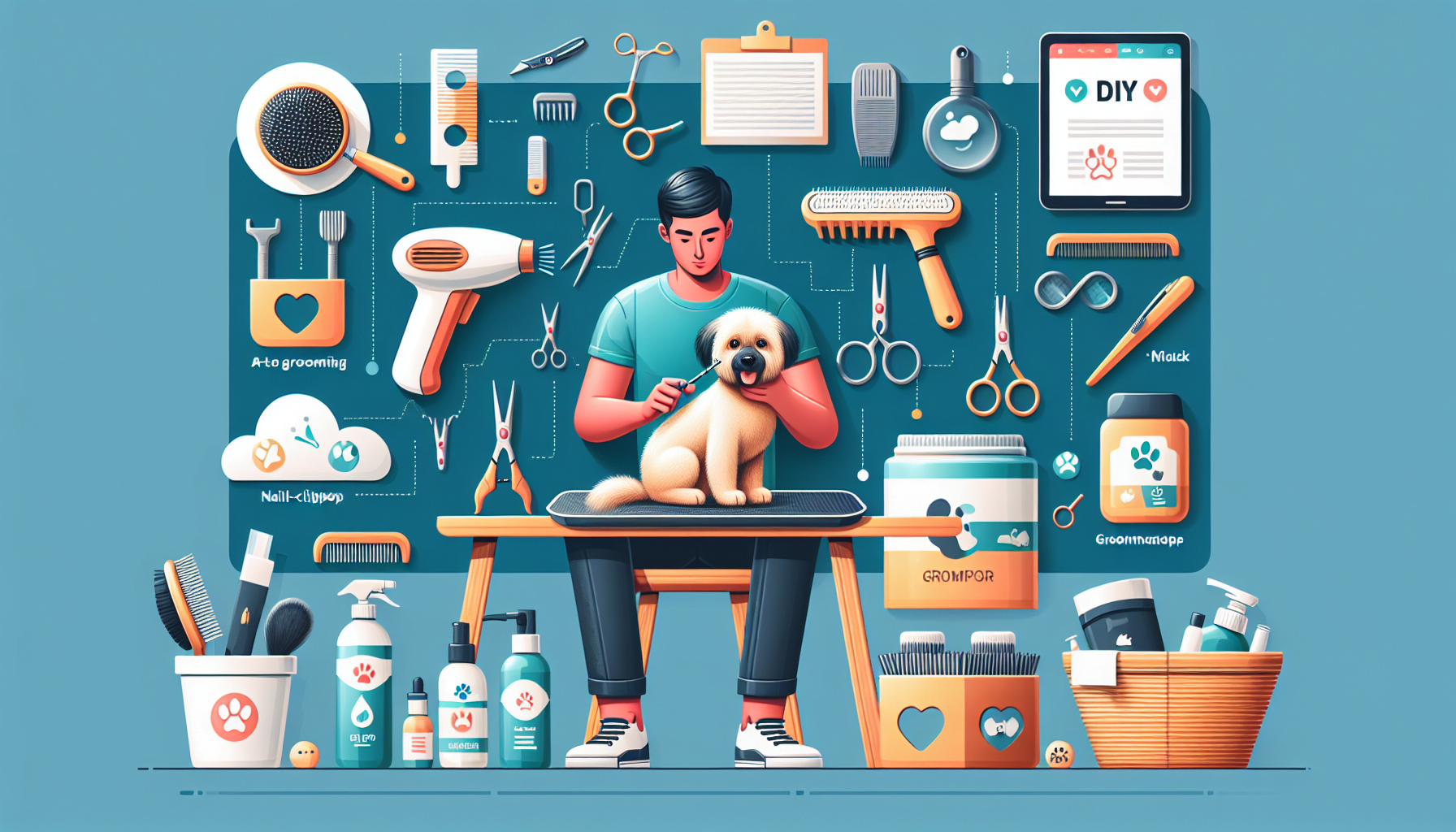 What Are Low-Cost Alternatives To Professional Pet Grooming?